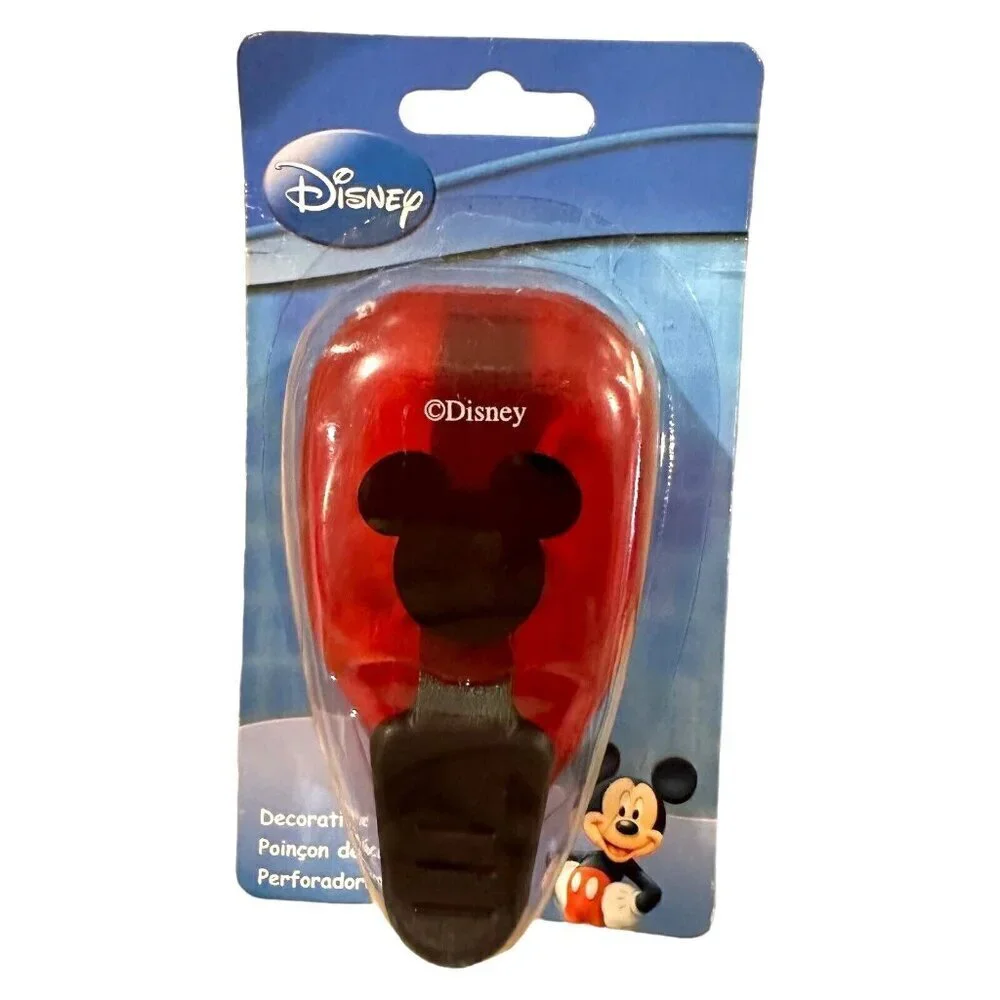 EK Disney Punch Paper Shapers Medium Mickey Icon 1in Craft Scrapbooking DPM002